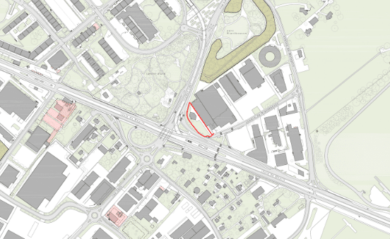 Projet de bâtiment industriel coopératif à Meyrin